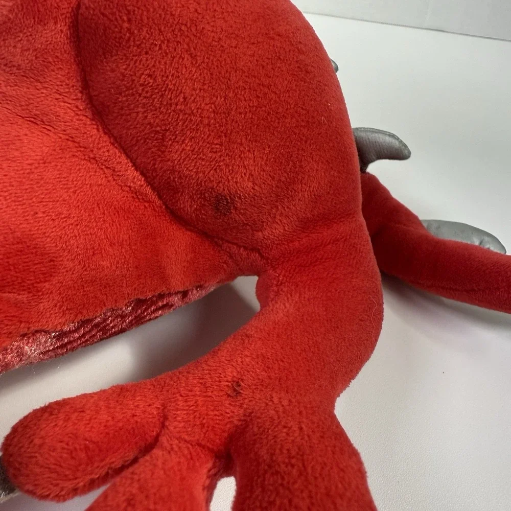 Manhattan Toy Company‎ RED & Silver CROUCHING DRAGON Plush 12